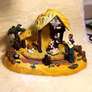 Vintage Nativity scene